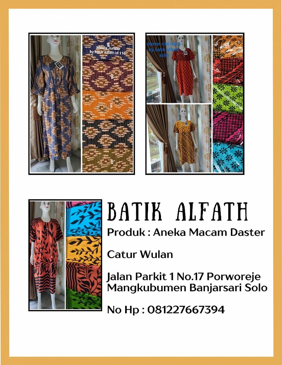 Fashion Batik Alfath