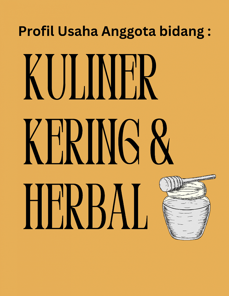 Kuliner Kering dan Herbal