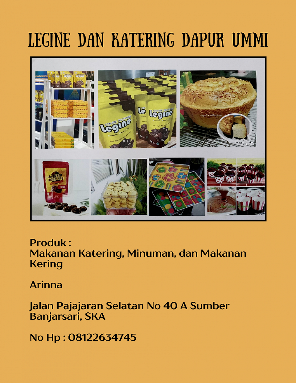 Kuliner Kering Legine