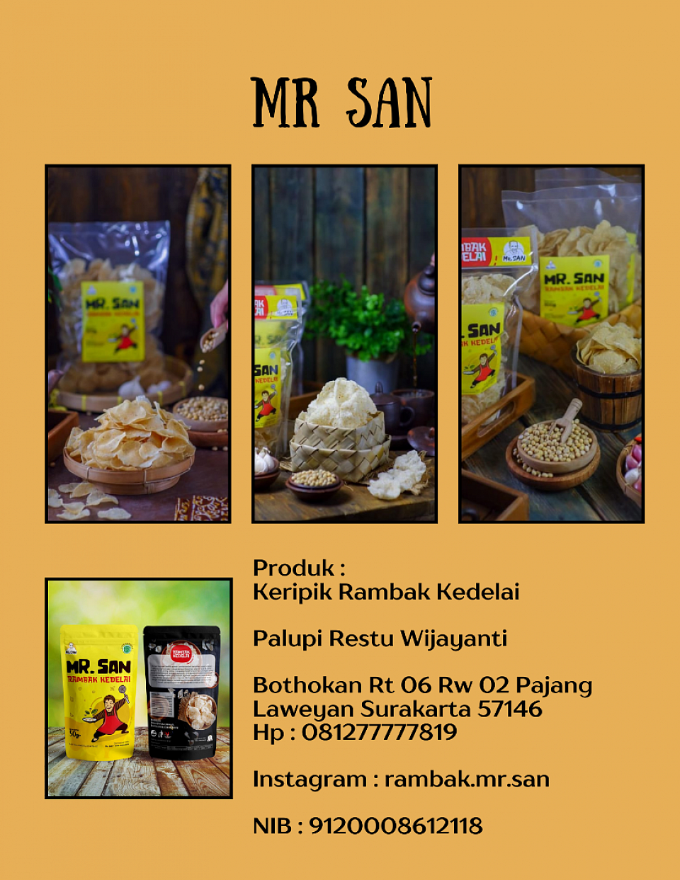 Kuliner Kering Mr San