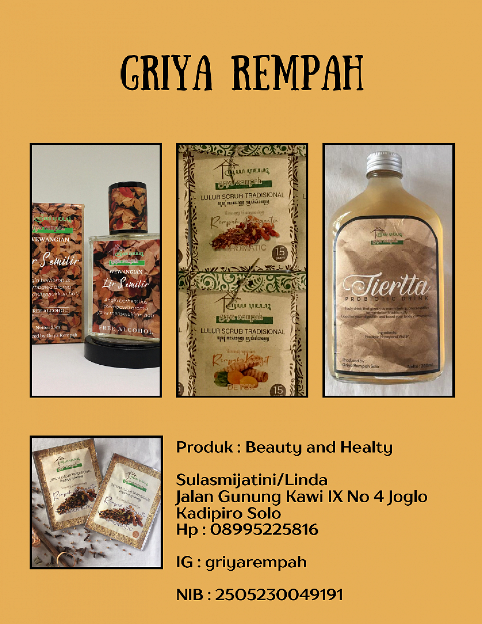 Kuliner Herbal Griya Rempah